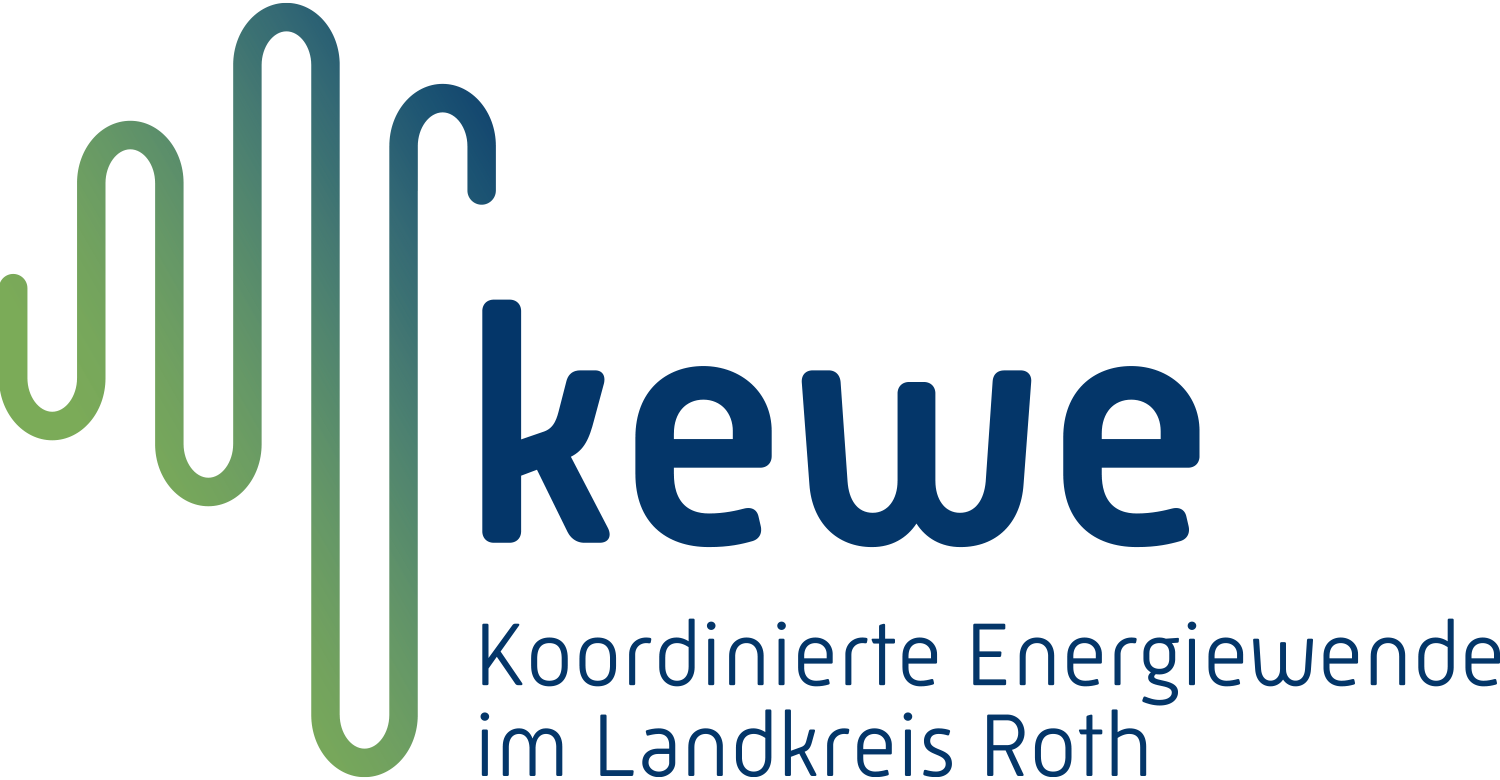 Logo KEWE - Koordinierte Energiewende im Landkreis Roth